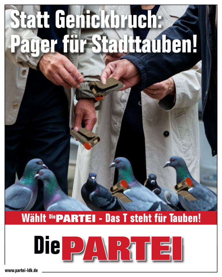 Pager für Limburgs Stadttauben!